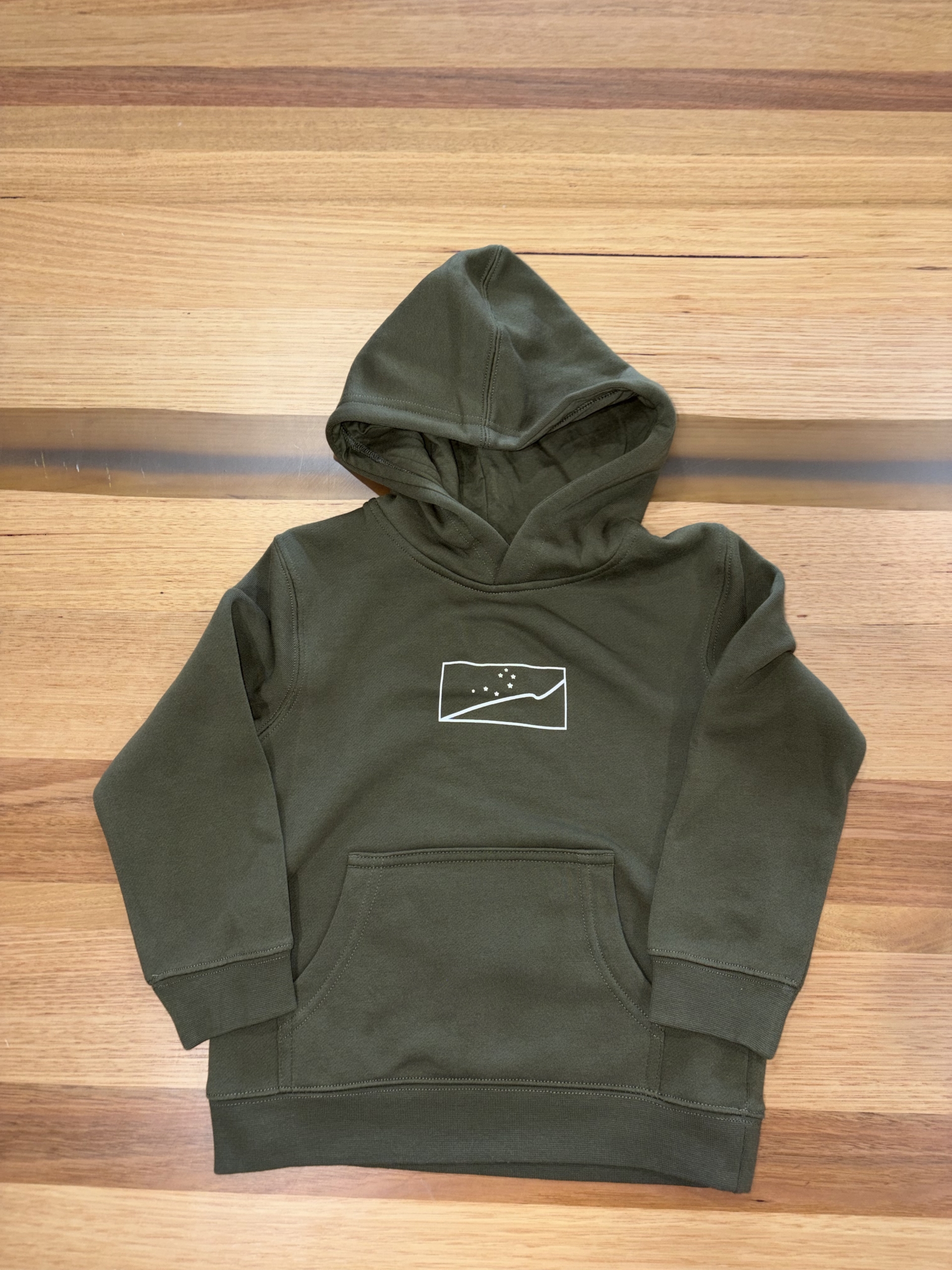 Taungurung Clans Hoodie - Kids (Green)